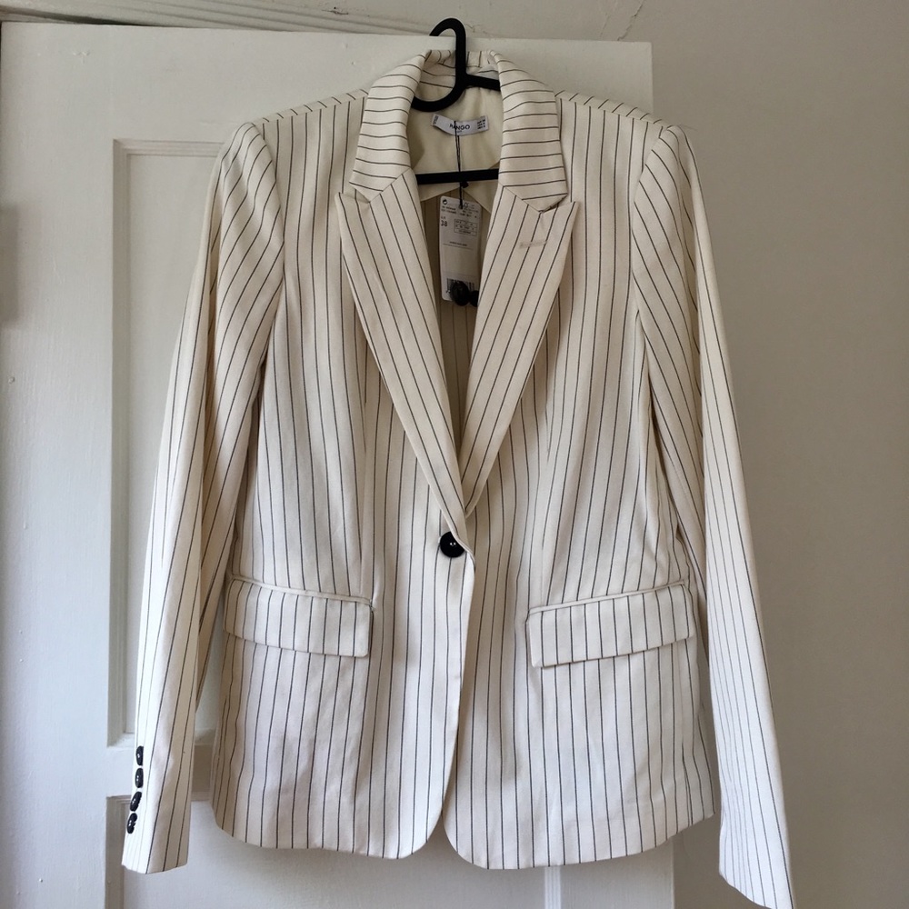 Mango striped jacket